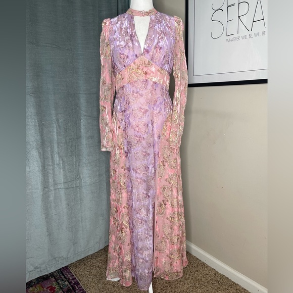 LoveShackFancy Starling Maxi Dress Sz 4 - Picture 11 of 12